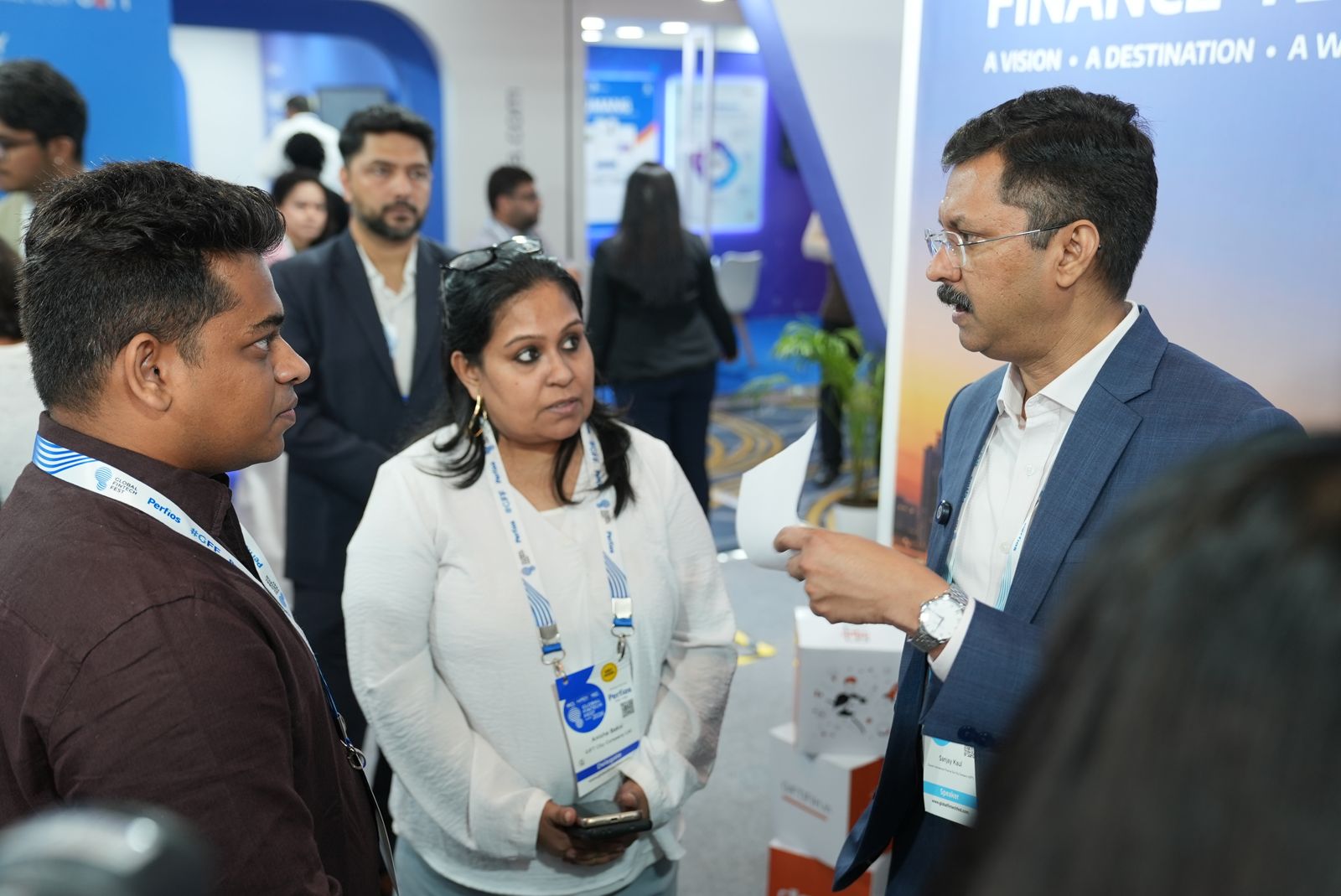 Discussion with Sanjay Kaul at the GIFT City Pavilion, GFF 2026