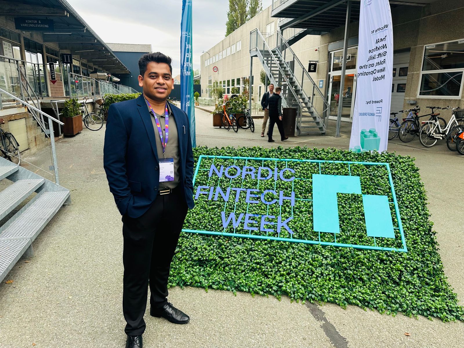 Himanshu Vohra at Nordic Fintech Week 2026, Copenhagen